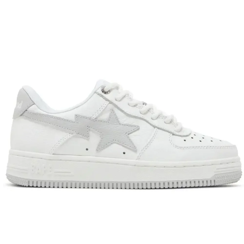 BAPE JJJJound x‎ Wmns Bapesta 'White' SHOES WHITE SIZE 8.5 NEW WITH BOX